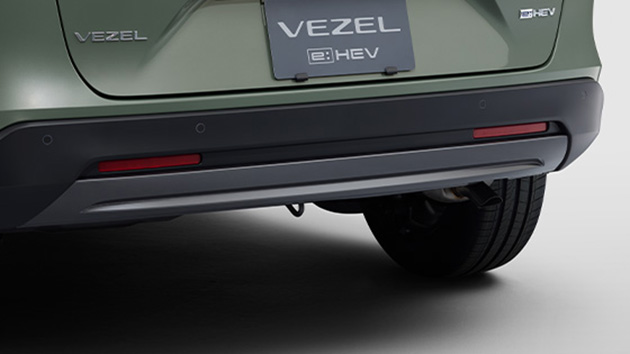 リアバンパーロアーガーニッシュ（シャークグレー・メタリック）