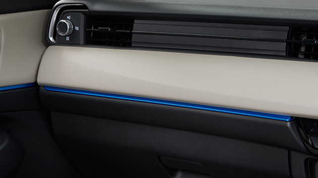 インパネガーニッシュ（ライトブルー）