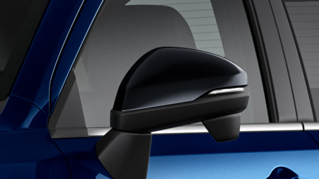 電動格納式リモコンドアミラー（クリスタルブラック・パール）