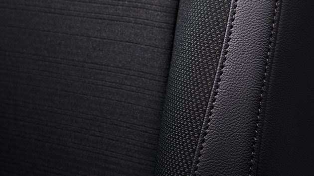 コンビシート（プライムスムース×ファブリック〈ブラックステッチ〉）