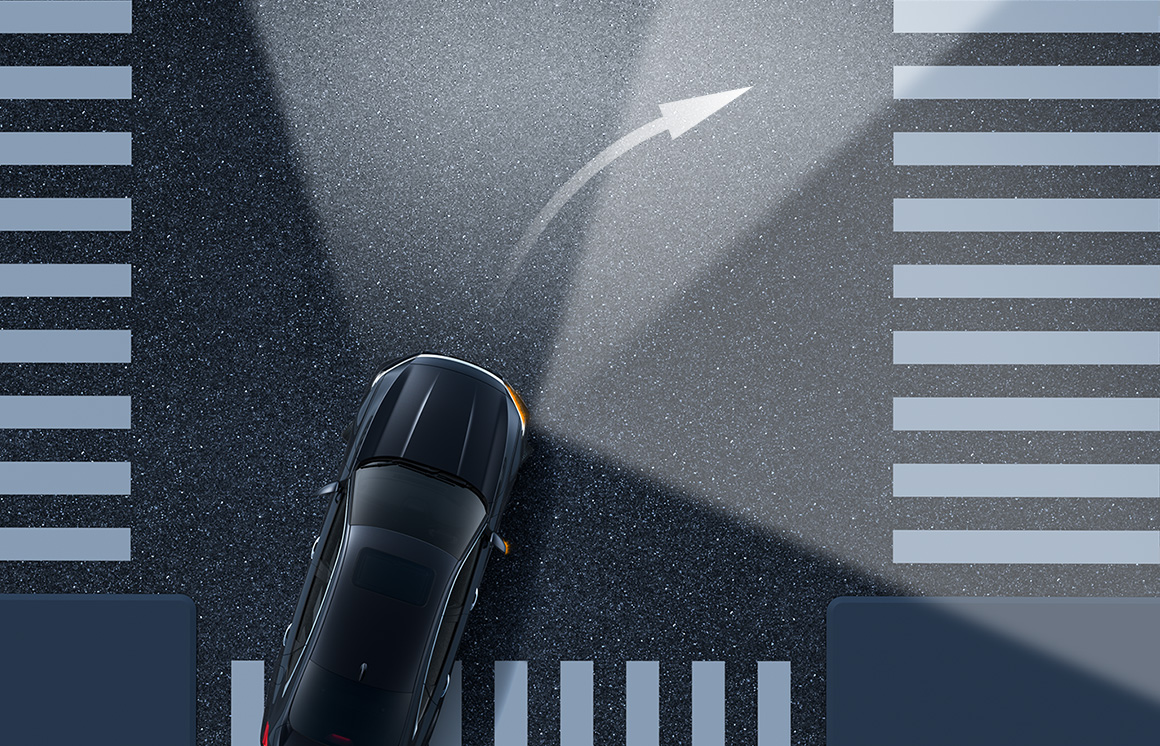 LEDアクティブコーナリングライト