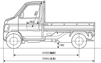 ACTY TRUCK�l�ʐ}SIDE