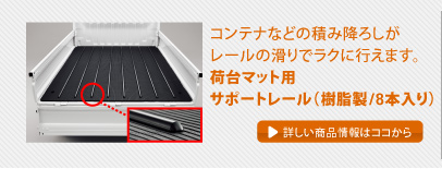 �R���e�i�Ȃǂ̐ςݍ~�낵�����[���̊���Ń��N�ɍs���܂��B�ב�}�b�g�p�T�|�[�g���[���i8�{����j