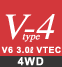 V-4type 4WD