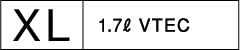 XL�@1.7L VTEC
