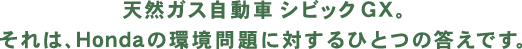 �V�R�K�X������ �V�r�b�N GX�B����́AHonda�̊����ɑ΂���ЂƂ̓����ł��B