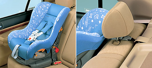 ISO FIX�Ή��`���C���h�V�[�g�Œ��p�o�[+�e�U�[�A���J�[�i���A���E�ȁj