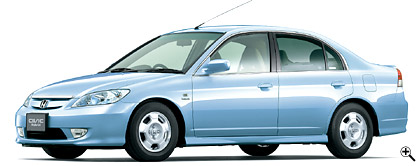 CIVIC Hybrid�@�{�f�B�J���[�̓t���[���C�g�V���o�[�E���^���b�N