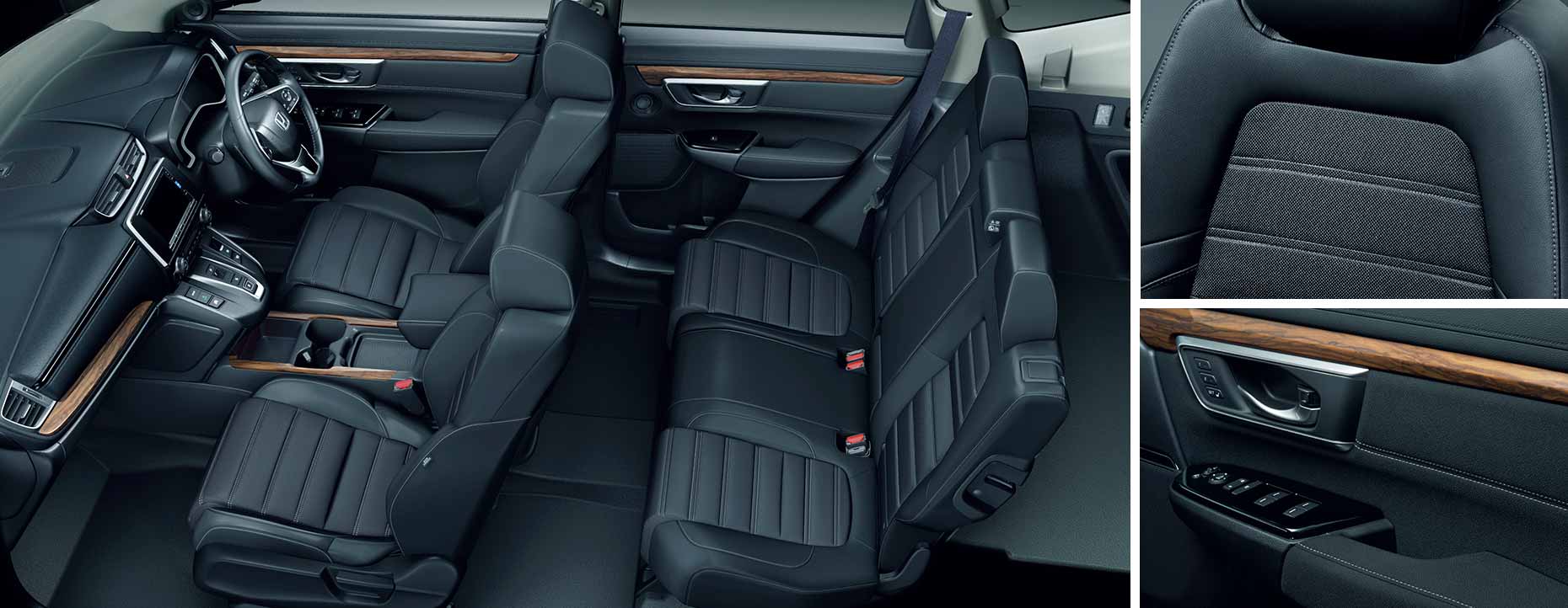 ブラック コンビシート（プライムスムース×ファブリック）