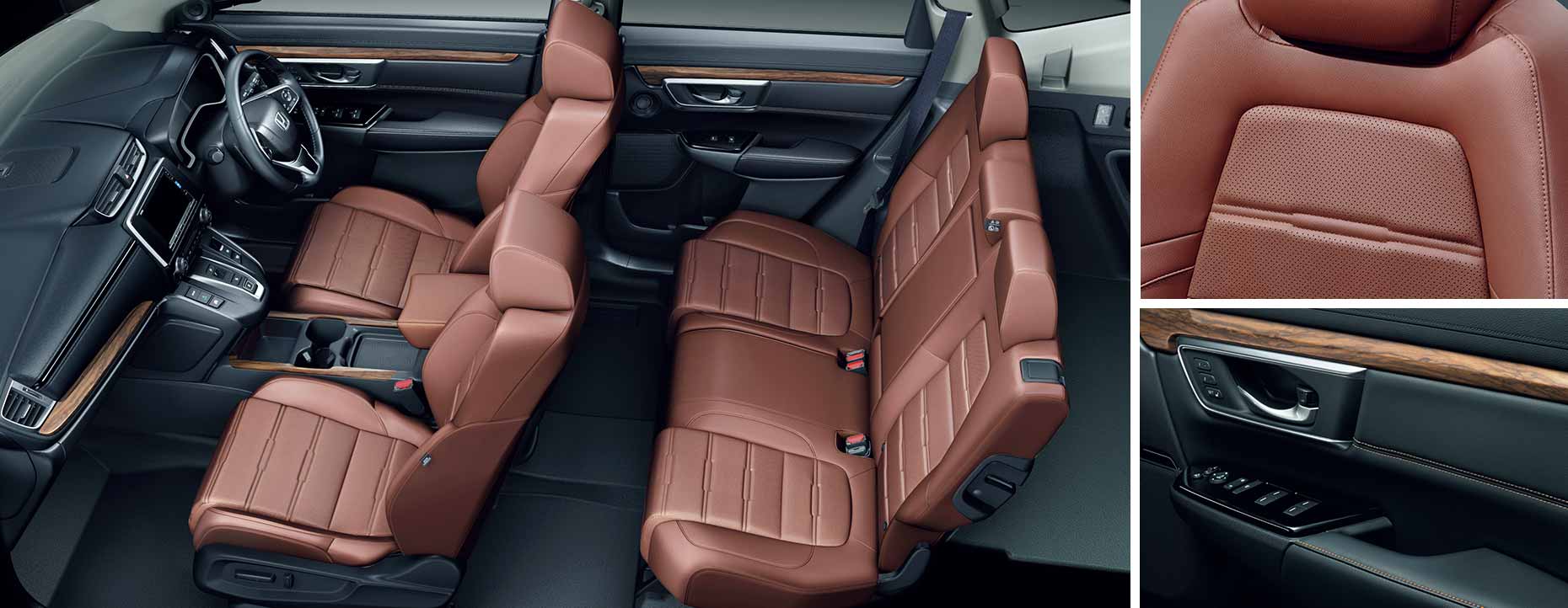 ブラウン 本革シート※1＆専用インテリア※2