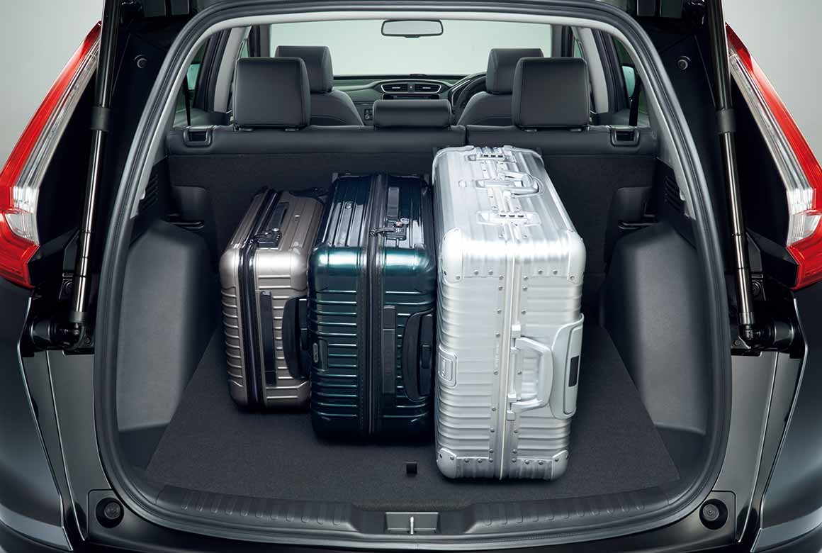 大容量の荷室空間。