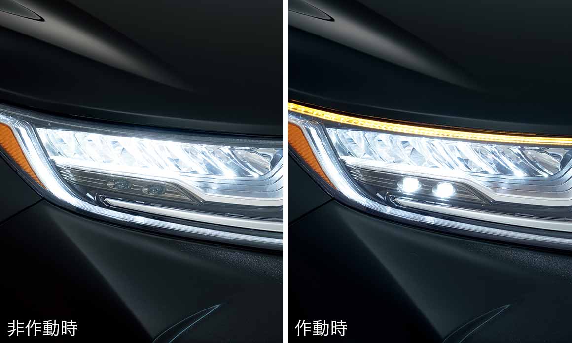 LEDアクティブコーナリングライト