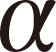 &alpha;