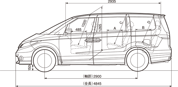 G AERO�@���ʐ}