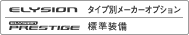 ELYSION �^�C�v�ʃ��[�J�[�I�v�V���� ELYSION PRESTIGE �W������
