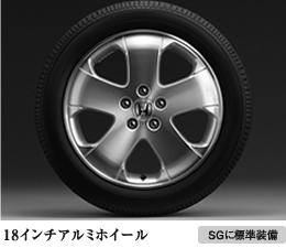 18�C���`�A���~�z�C�[��[SG�ɕW������]