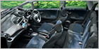 Photo:1.3 G�E�X�}�[�g �Z���N�V�����iFF/CVT�ԁj�@�C���e���A�J���[�̓u���b�N�u���[�@���[�J�[�I�v�V�����iHonda HDD�C���^�[�i�r�V�X�e���j�����ԁ@�J�b�g�{�f�B�ɂ��B�e�@���[�^�[�ނ͎B�e�̂��ߓ_���@��ʂ̓n���R�~����