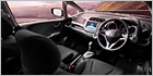 Photo:1.5 RS�iFF/CVT�ԁj�@�C���e���A�J���[�̓u���b�N�@���[�J�[�I�v�V�����iHonda HDD�C���^�[�i�r�V�X�e���j������ �@�J�b�g�{�f�B�ɂ��B�e�@���[�^�[�ނ͎B�e�̂��ߓ_���@��ʂ̓n���R�~����