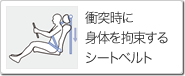 �Փˎ��ɐg�̂��S������V�[�g�x���g