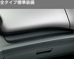 全タイプ標準装備