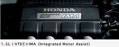 1.5L i-VTEC+IMA(Integrated Motor Assist)