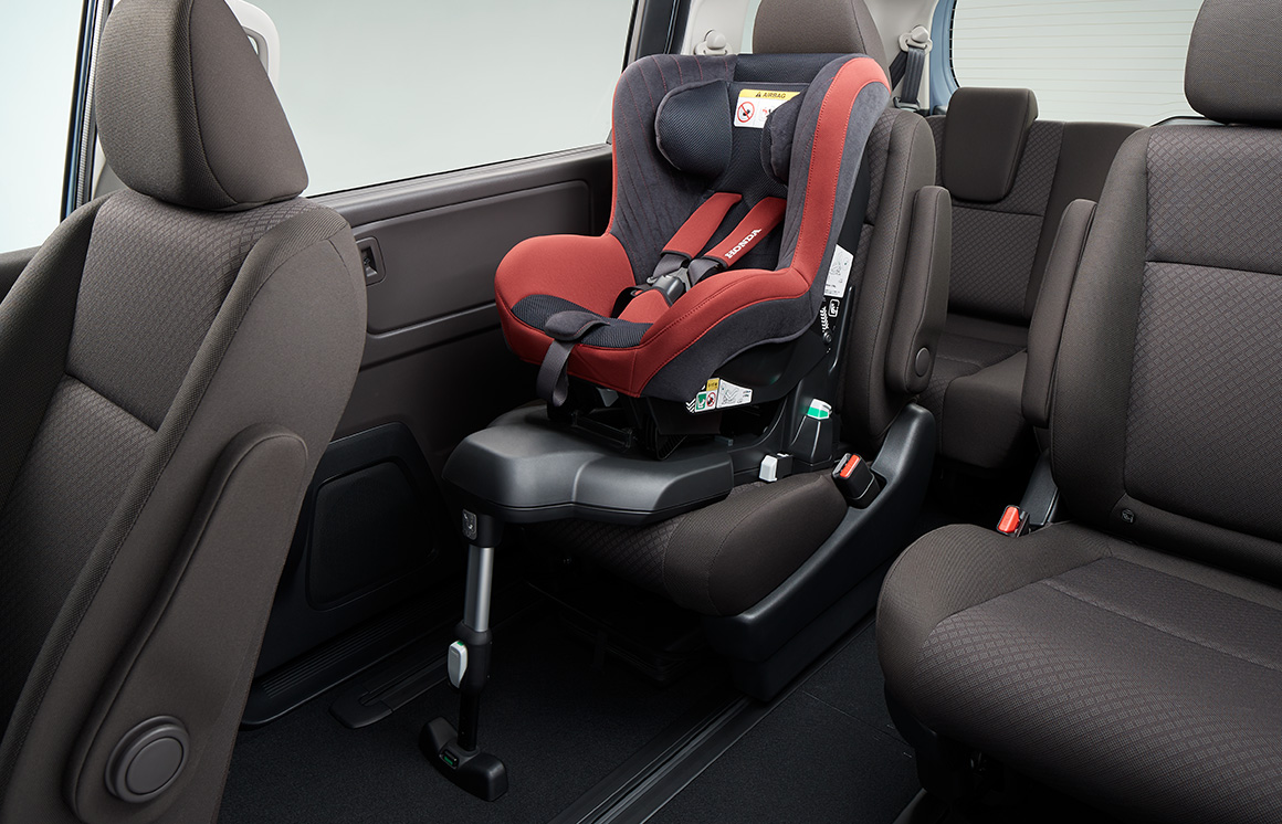 i-Sizeチャイルドシート対応 ISOFIX下部取付金具＋トップテザー取付金具