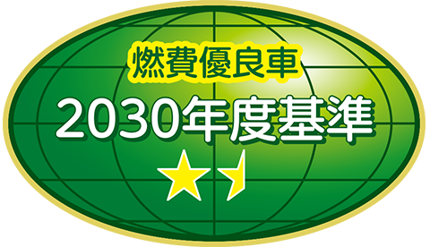 2030年度燃費基準65%達成車