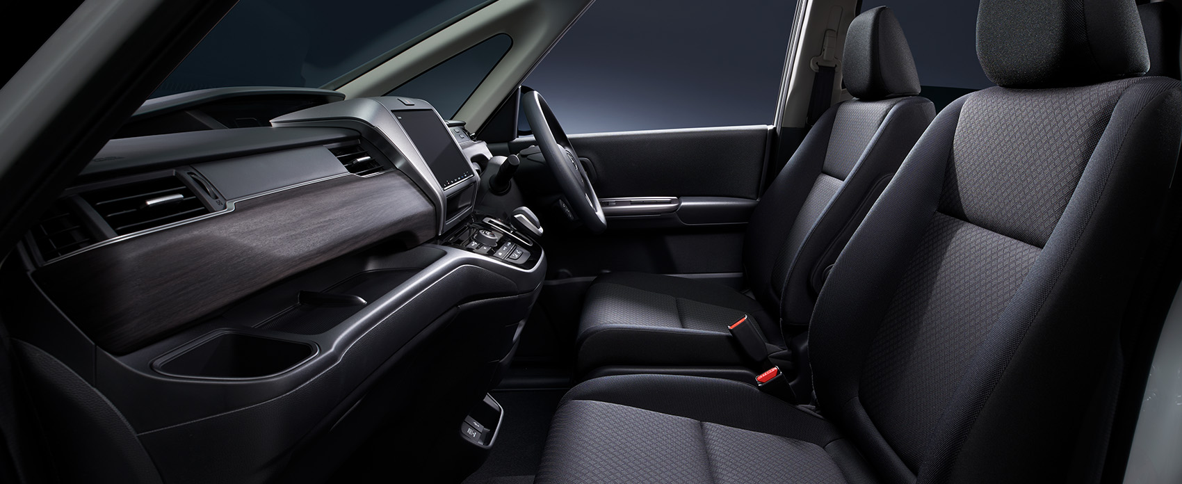 ブラック ファブリックシート＆ブラック インテリア