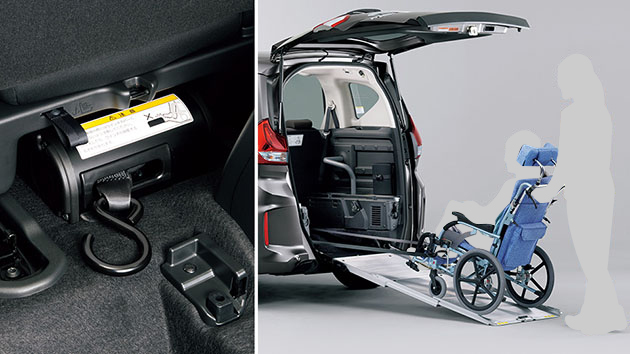 電動ウインチを標準装備