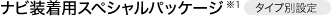 �i�r�����p�X�y�V�����p�b�P�[�W��1�^�C�v�ʐݒ�