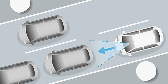 渋滞追従機能付アダプティブクルーズコントロール（ACC）