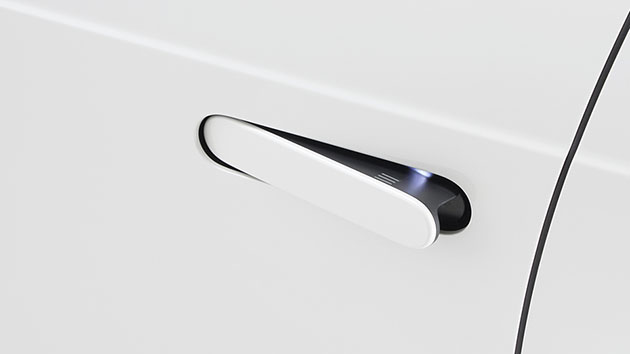 フラッシュアウターハンドル