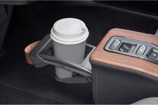 収納式ドリンクホルダー