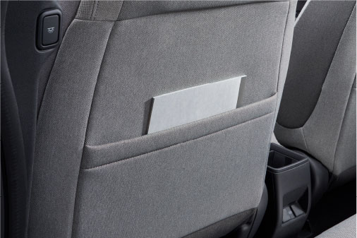 運転席&助手席シートバックポケット