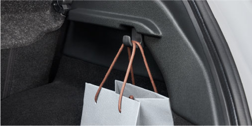 コンビニフック（ラゲッジルーム内左右2ヵ所）