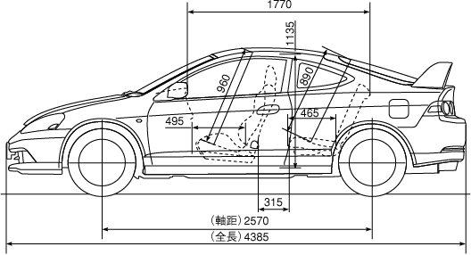 TYPE R���ʐ}