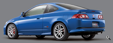 TYPE R ボディカラーはビビッドブルー・パール