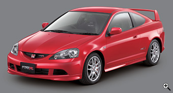 TYPE R ボディカラーはミラノレッド