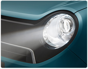 ��Ԃ̈��S�������߂�u�v���W�F�N�^�[�^�C�v�v�̃w�b�h���C�g���̗p�B