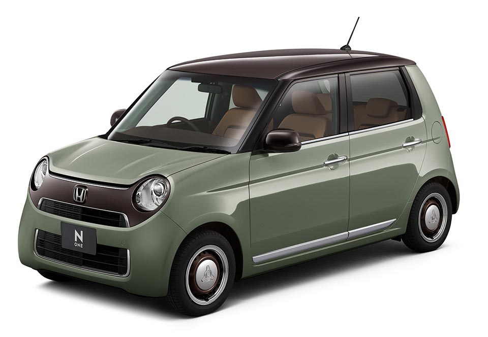 アッシュグリーン・メタリック＆ブラウン