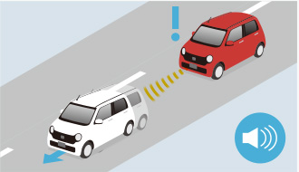 先行車発進お知らせ機能
