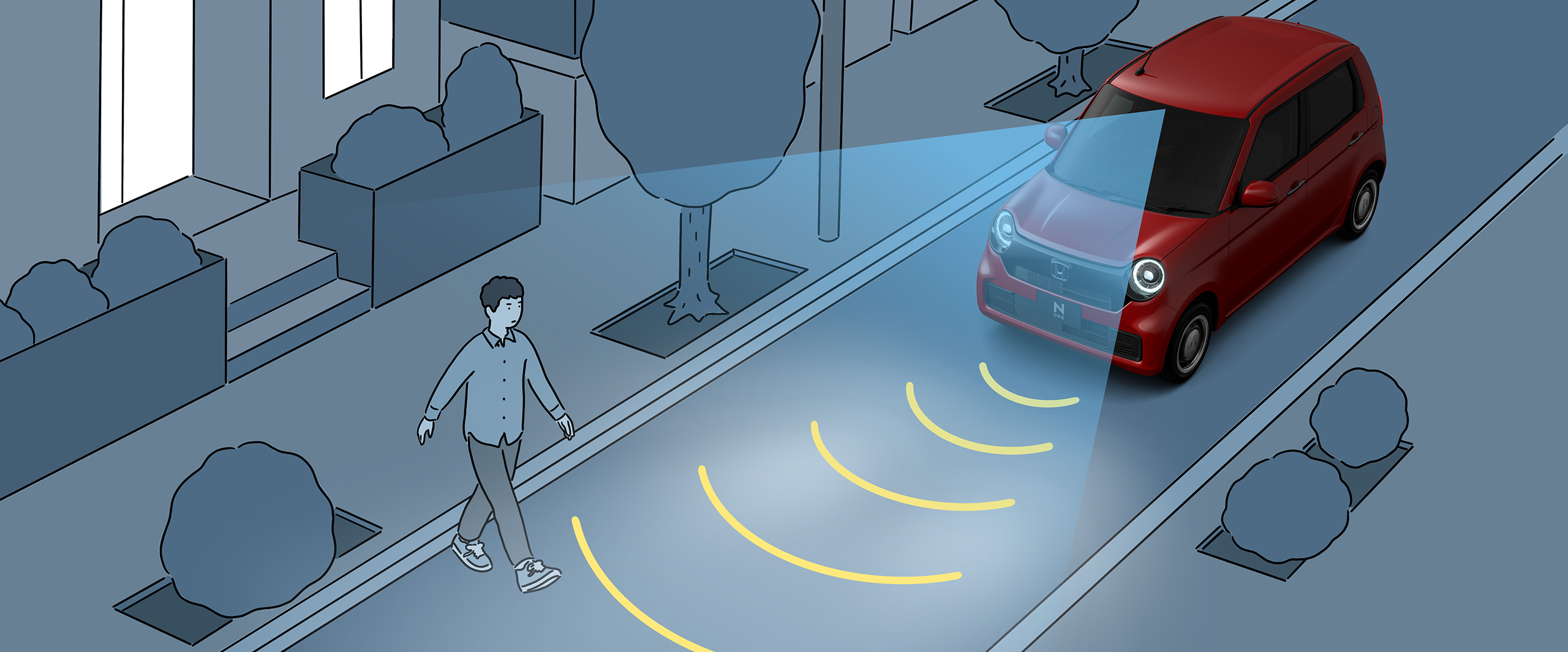 全タイプに、先進の安全運転支援システム「Honda SENSING」を。