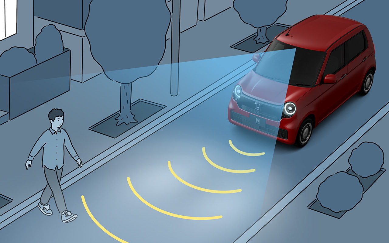 全タイプに、先進の安全運転支援システム「Honda SENSING」を。