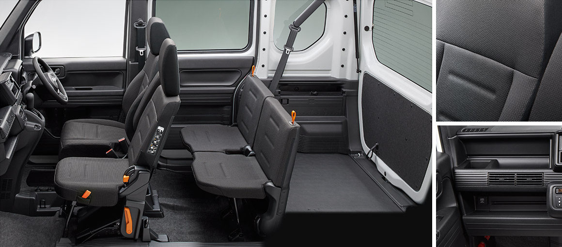 ブラック/ シート表皮:ジャージー