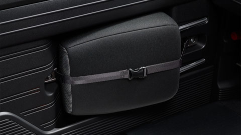 助手席ヘッドレスト収納ホルダー