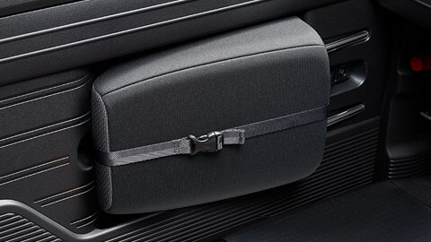 助手席ヘッドレスト収納ホルダー