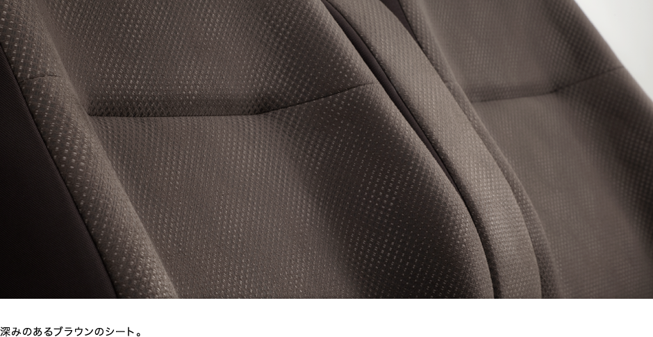 �[�݂̂���u���E���̃V�[�g�B 