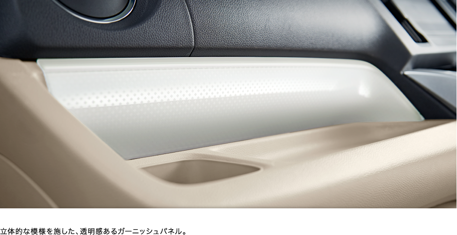 ���̓I�Ȗ͗l���{�����A����������K�[�j�b�V���p�l���B 