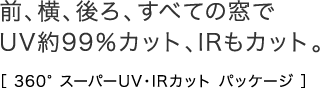 �O�A���A���A���ׂĂ̑���UV��99���J�b�g�AIR���J�b�g�B�m 360�� �X�[�p�[UV�EIR�J�b�g �p�b�P�[�W �n