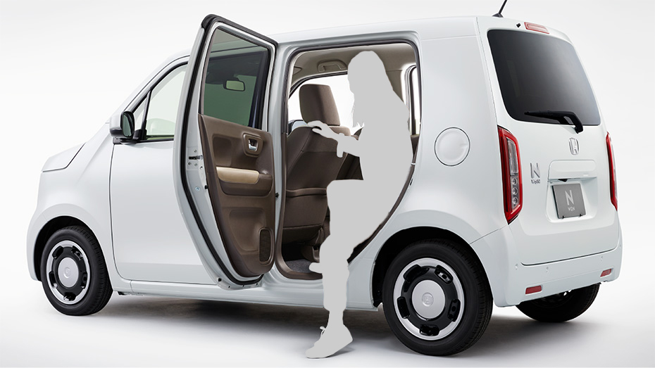 乗り降りしやすい後席